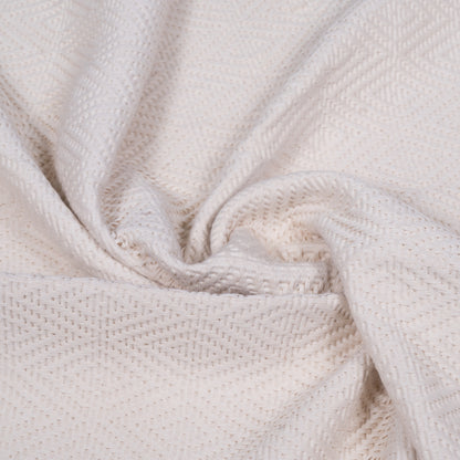 Natural Cotton Dyeable Jacquard | SKU: JDD-334