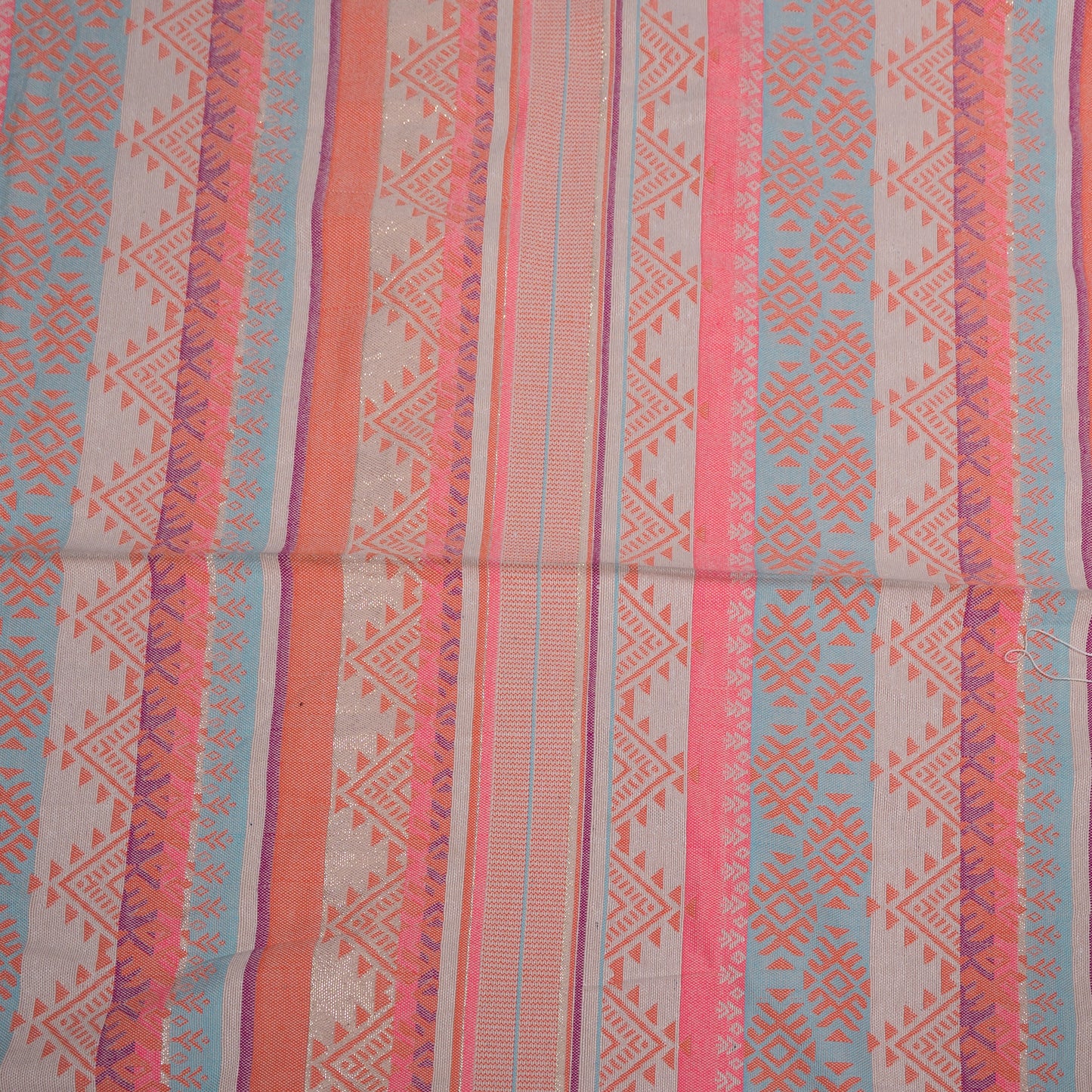 Pink Cotton Lurex Blend Jacquard (Sku: JDD-324)