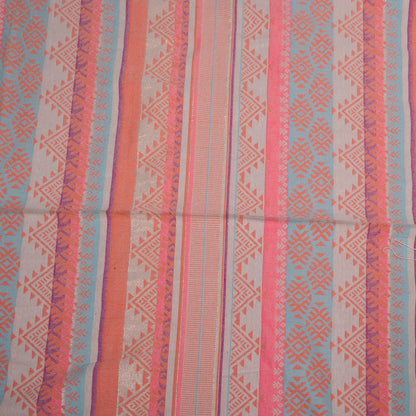 Pink Cotton Lurex Blend Jacquard | SKU: JDD-324