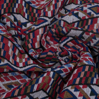 Multicolor Cotton Blend Jacquard | SKU: JDD-304