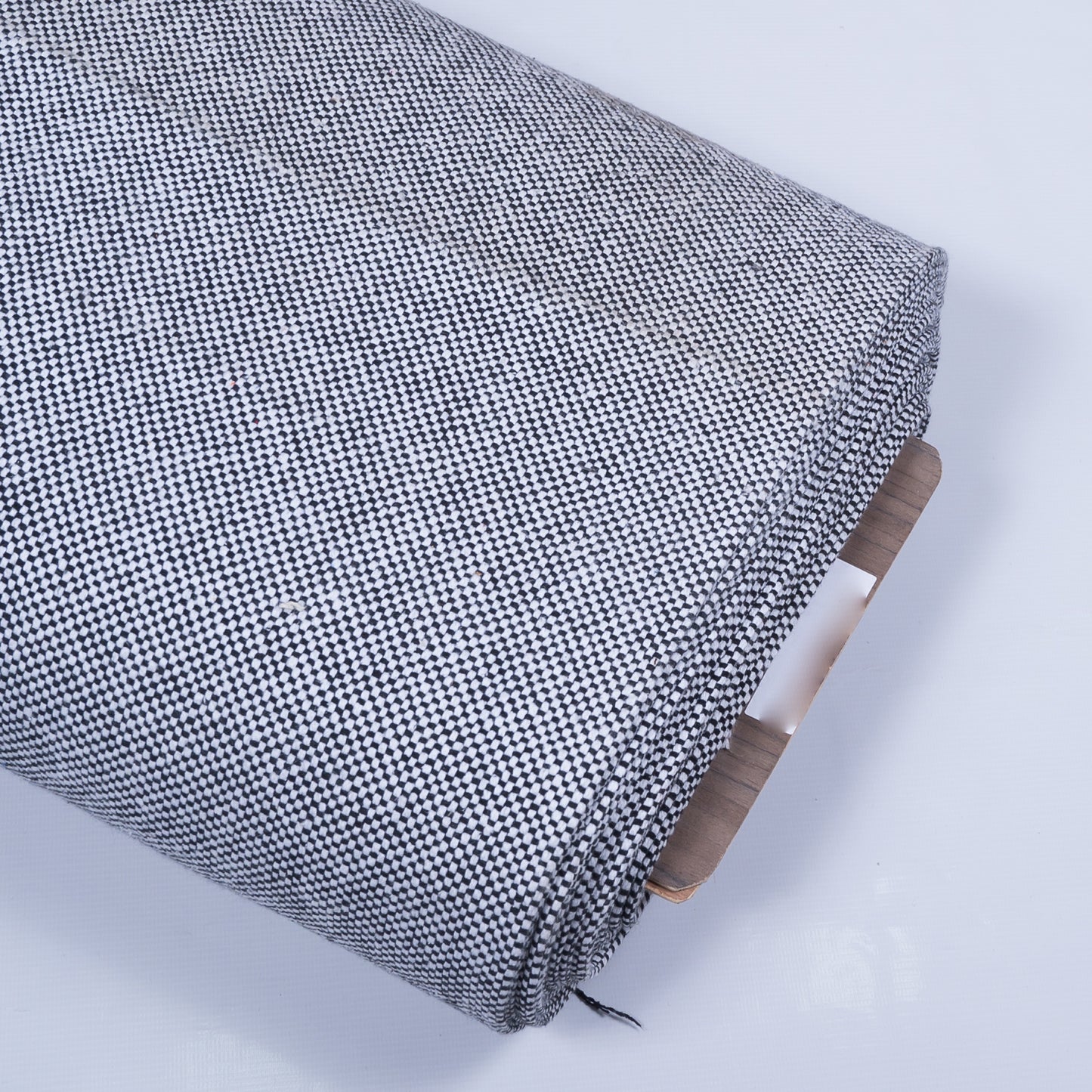 Black and White Matti Weave Cotton Jacquard (SKU: JDD-335)