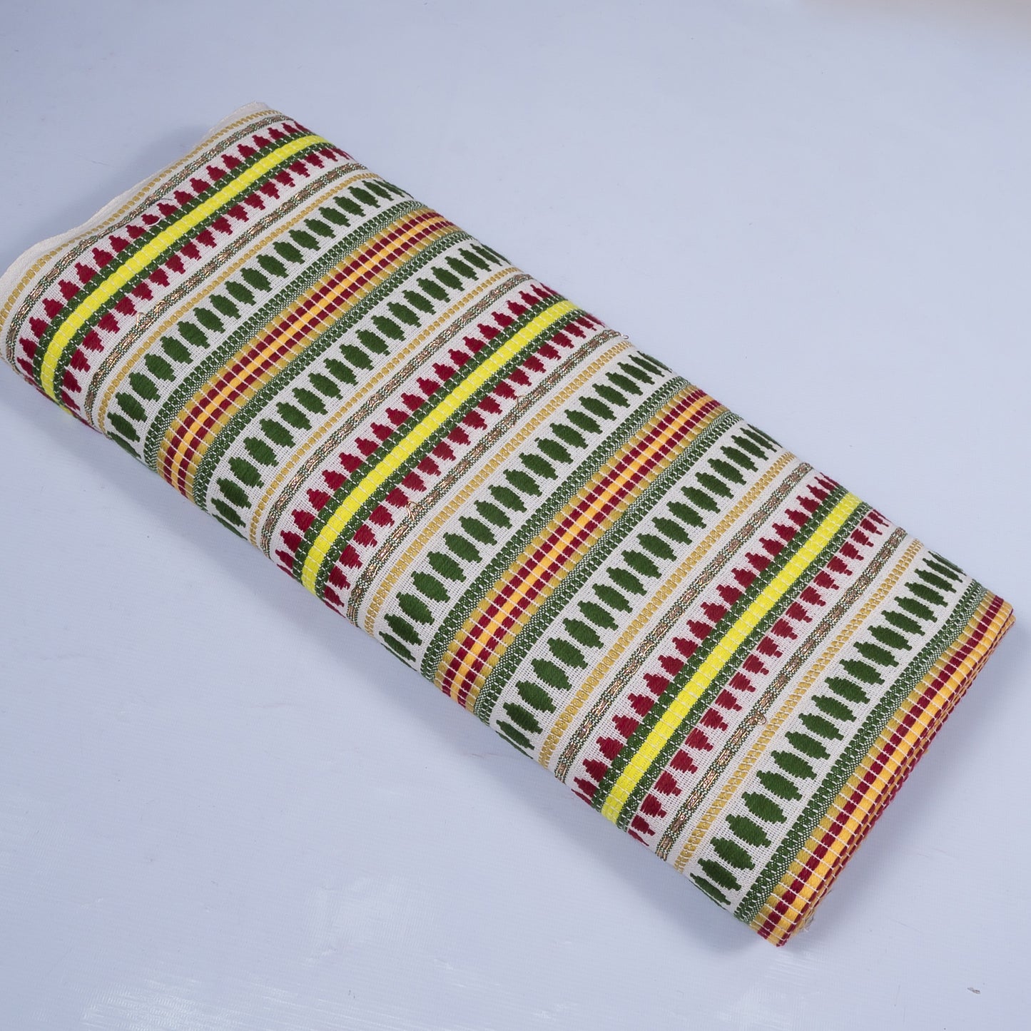 Multi Color Capsule Cotton Blend Jacquard (Sku: J-470)
