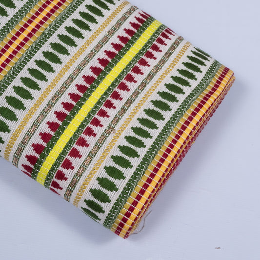 Multi Color Capsule Cotton Blend Jacquard (Sku: J-470)