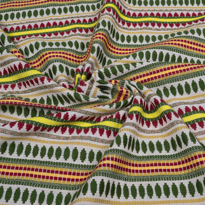 Multi Color Capsule Cotton Blend Jacquard | SKU: J-470