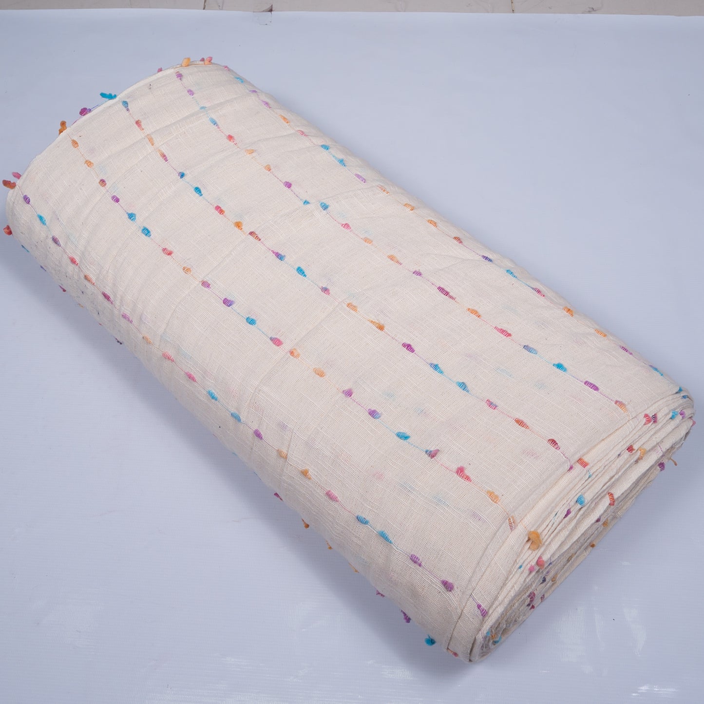 Multi Color Cotton Blend Lightweight Dobby (Sku: J-332)