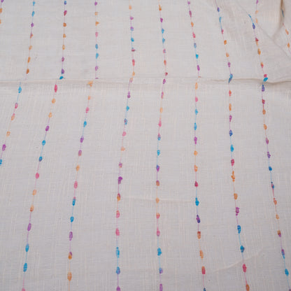 Multi Color Cotton Blend Lightweight Dobby (Sku: J-332)