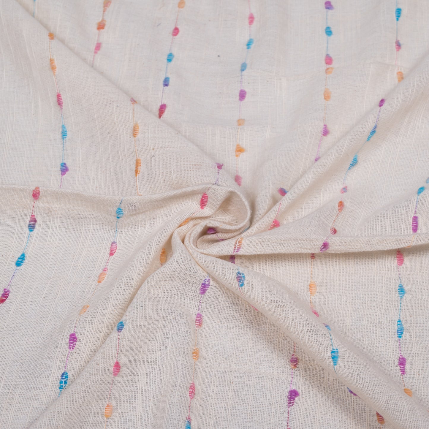 Multi Color Cotton Blend Lightweight Dobby (Sku: J-332)