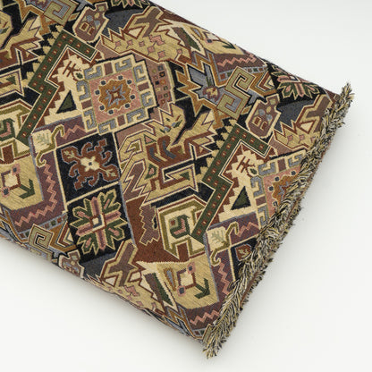 Multicolor Geometric Cotton Blend Jacquard | SKU: JDD-379