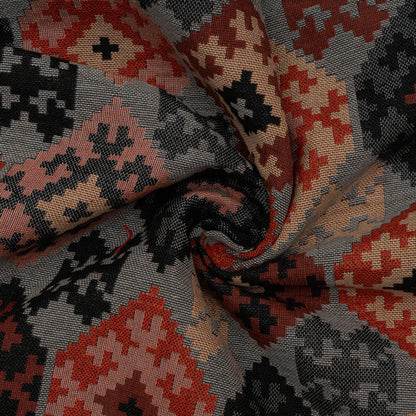 Multi Color Cotton Blend Jacquard | SKU-JD-81