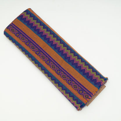 Multicolor Cotton Blend Jacquard Fabric | SKU: JDD-363