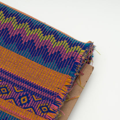 Multicolor Cotton Blend Jacquard Fabric | SKU: JDD-363