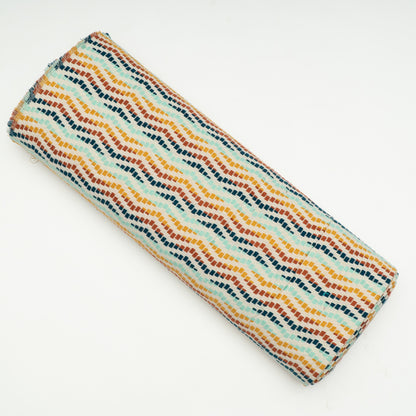 Multicolor Stripe Cotton Blend Jacquard | SKU: JDD-373