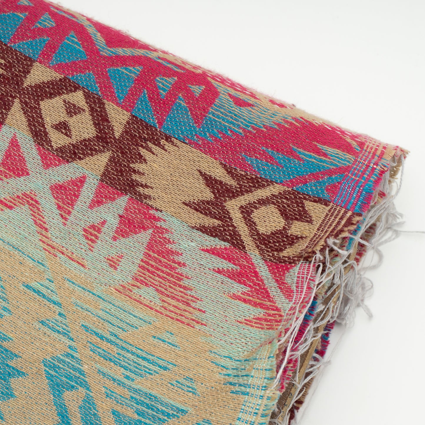 Multi Cotton Jacquard Fabric (Sku: JDD-386)