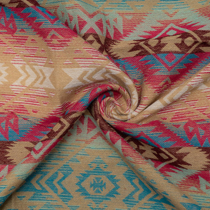 Multicolor Cotton Blend Jacquard | SKU: JDD-386