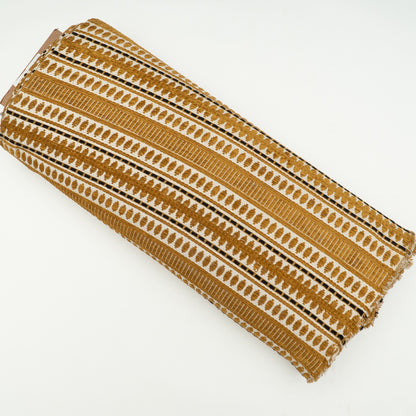 Brown & White Cotton Capsule Jacquard | SKU: JDD-361