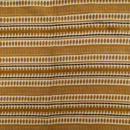 Brown & White Cotton Capsule Jacquard | SKU: JDD-361