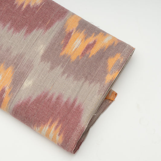 Multi Color Big Pattern Thick Cotton Handloom Ikat (Sku: IKK-544)