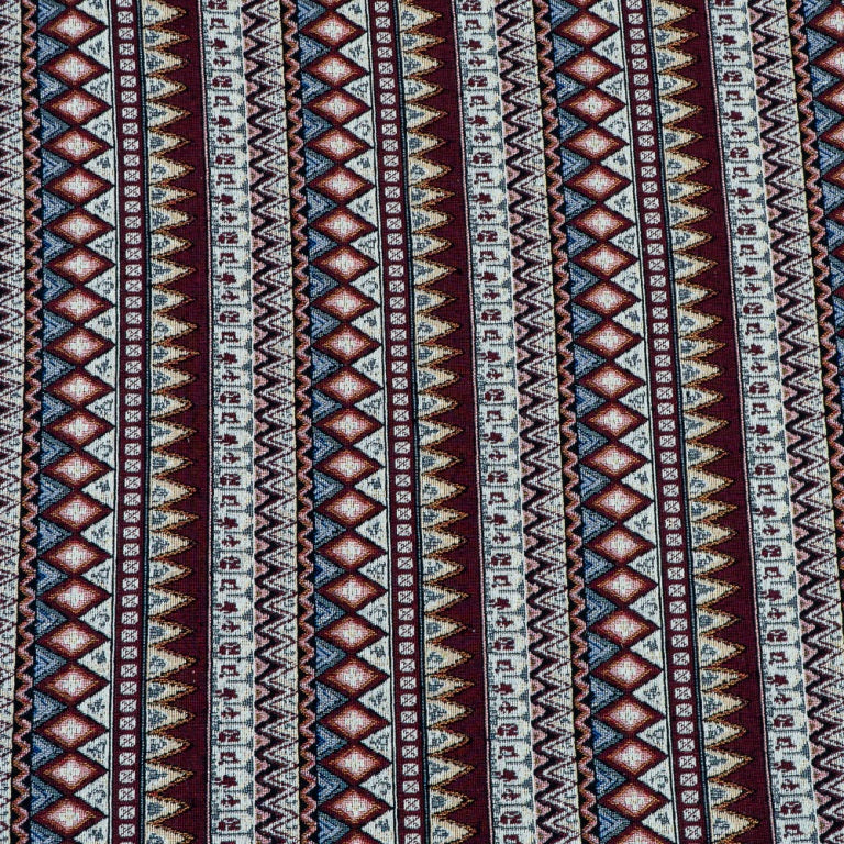 Brown Cotton Blend Jacquard (Sku: JDD-219)