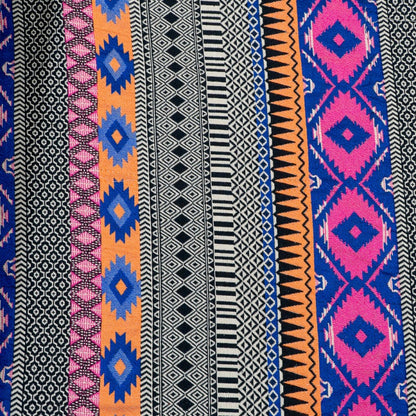 Multi Cotton Jacquard Fabric | SKU: JDD-82