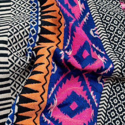 Multi Cotton Jacquard Fabric | SKU: JDD-82