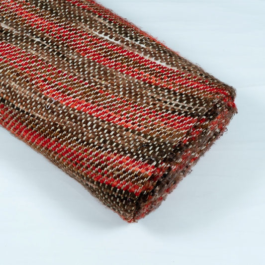Red & Brown Acrylic Jacquard (Sku: J-341)