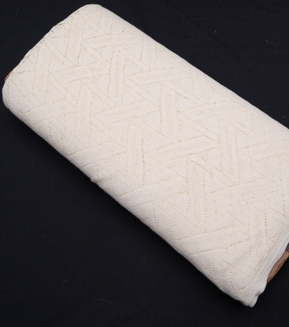 Triangle Design Dyeable Cotton Net (SKU: N-100)