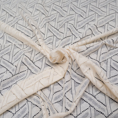 Triangle Design Dyeable Cotton Net (SKU: N-100)