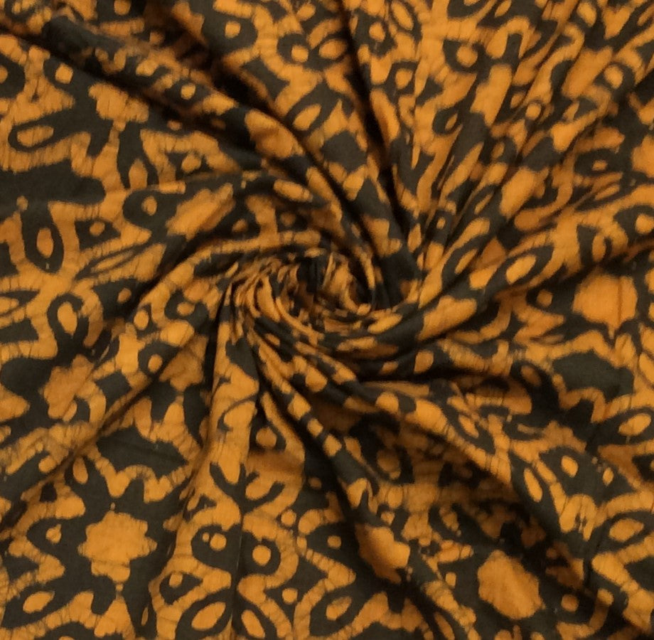 Jaipuri Cotton Hand Block Print Fabric (SKU: B-101)