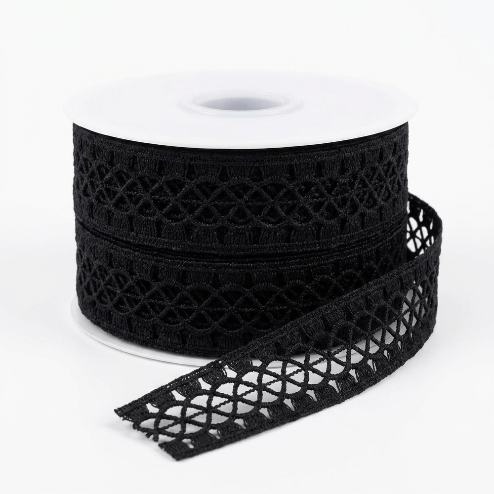 Black Polyester Lace Set of 5 Meter | B-20