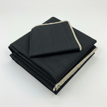 Black Denim Fabric ( Width: 66 Inche Or 165 cm )