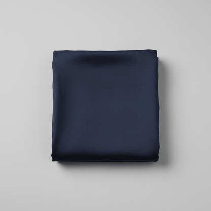 Blue color Pure Linen Fabric (Width : 58 Inches Or 145 )