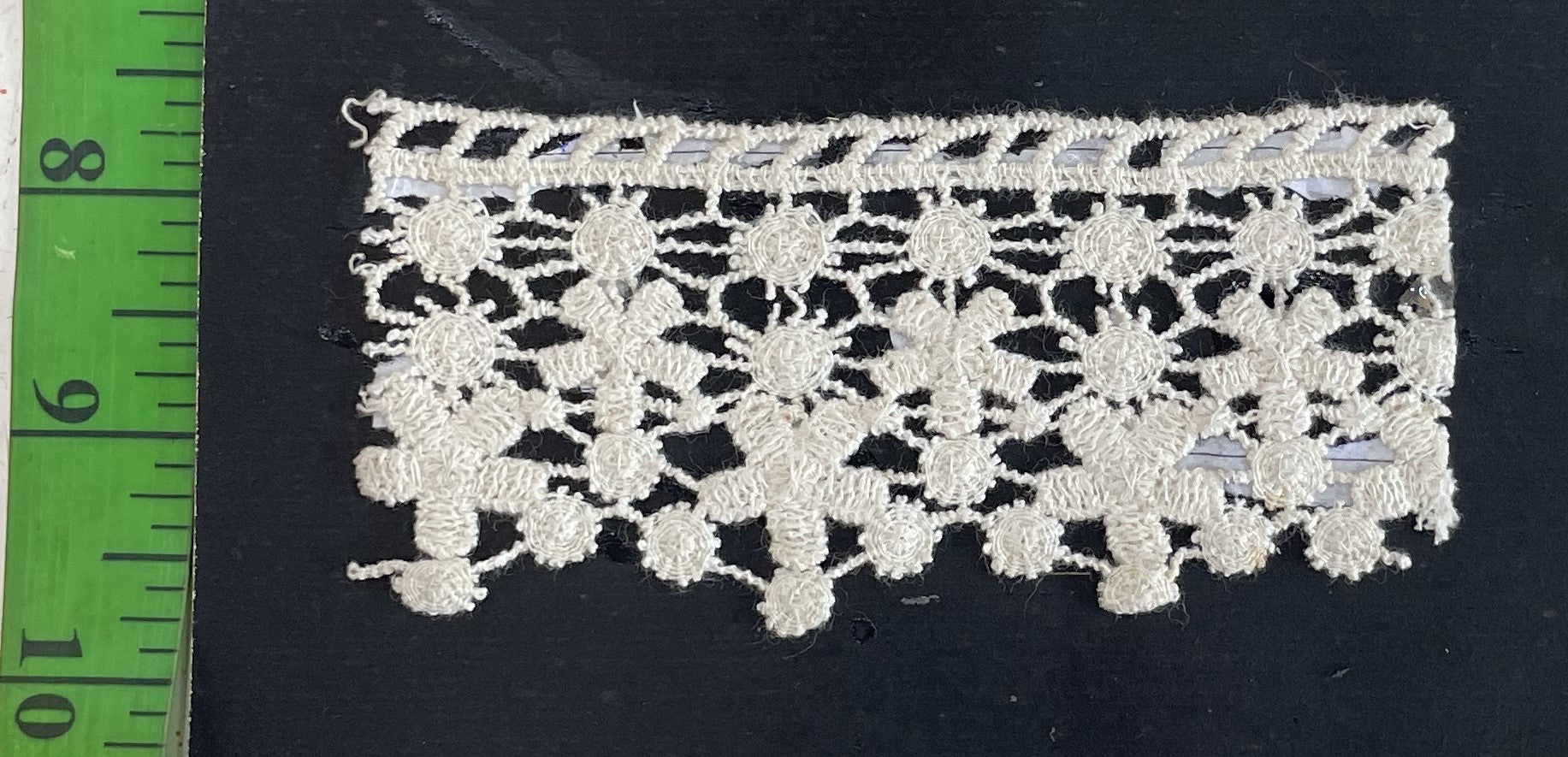 White Cotton Dyeable Chemical lace (Sku: Ch-104)