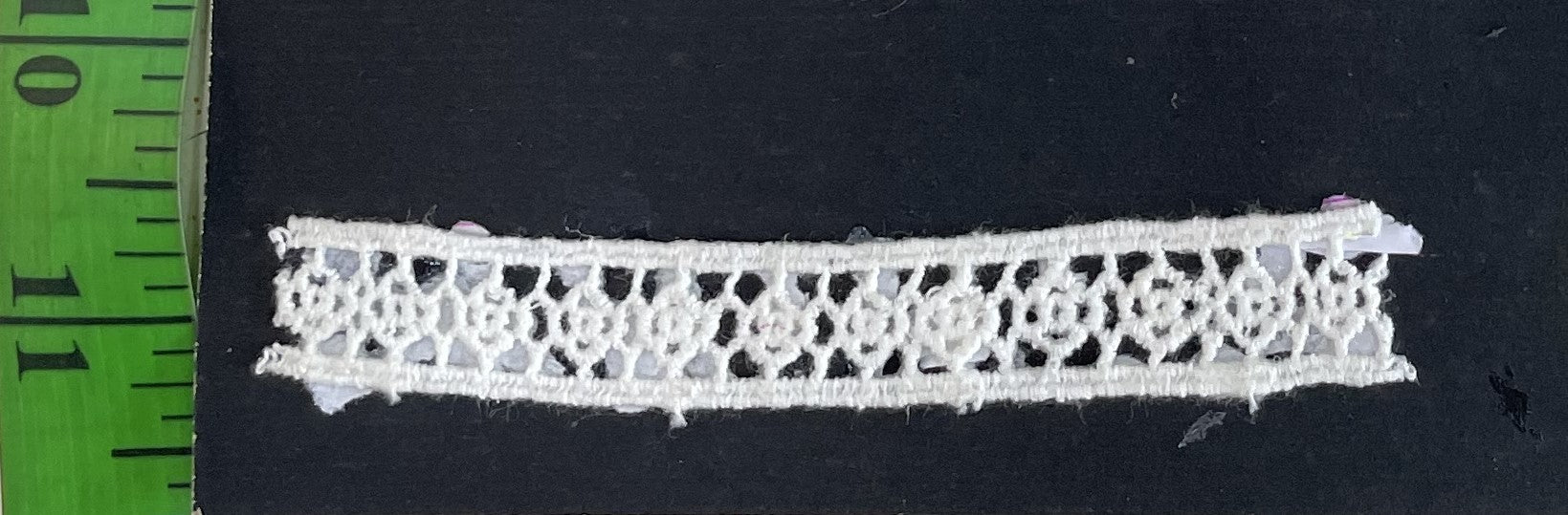 White Cotton Dyeable Chemical lace (Sku: Ch-105)