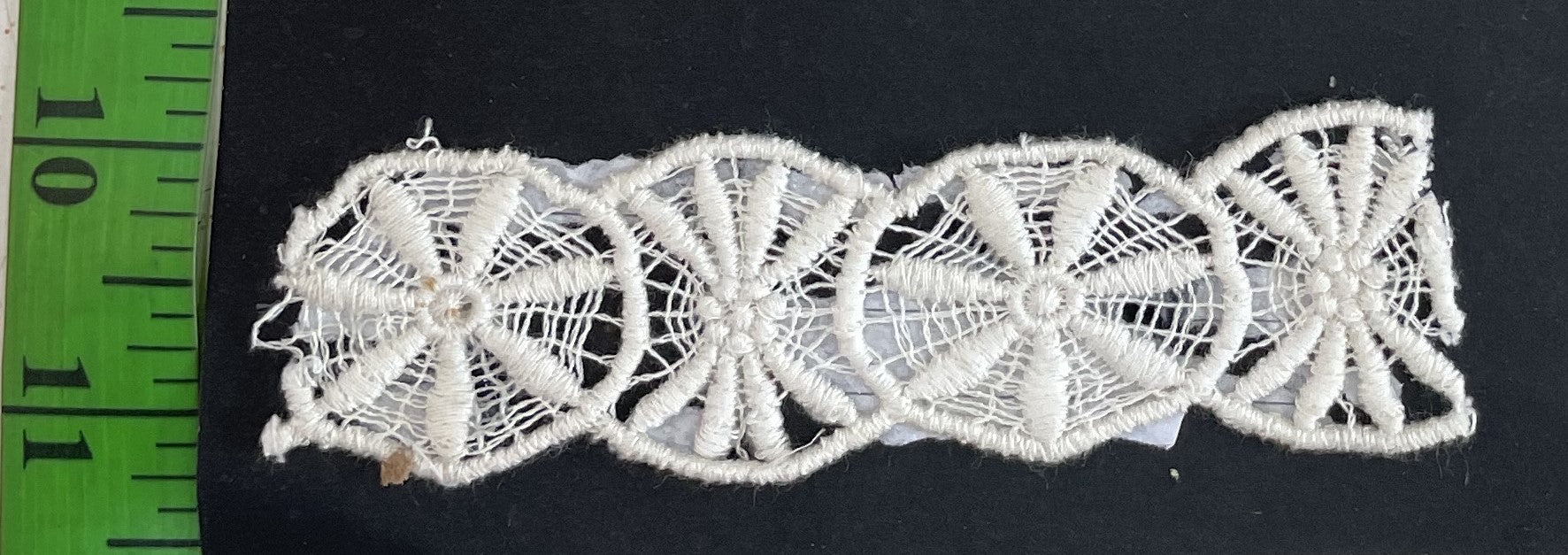 White Cotton Dyeable Chemical lace (Sku: Ch-108)