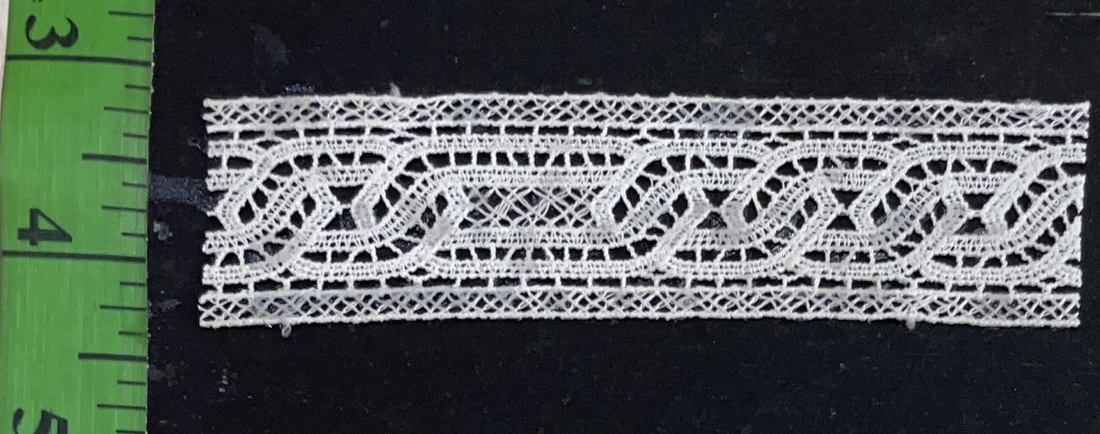 White Cotton Dyeable Chemical lace (Sku: Ch-110)