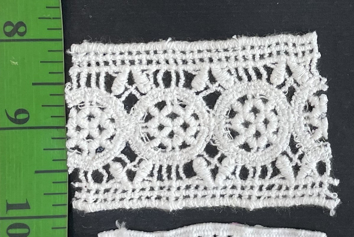 White Cotton Dyeable Chemical lace (Sku: Ch-13)