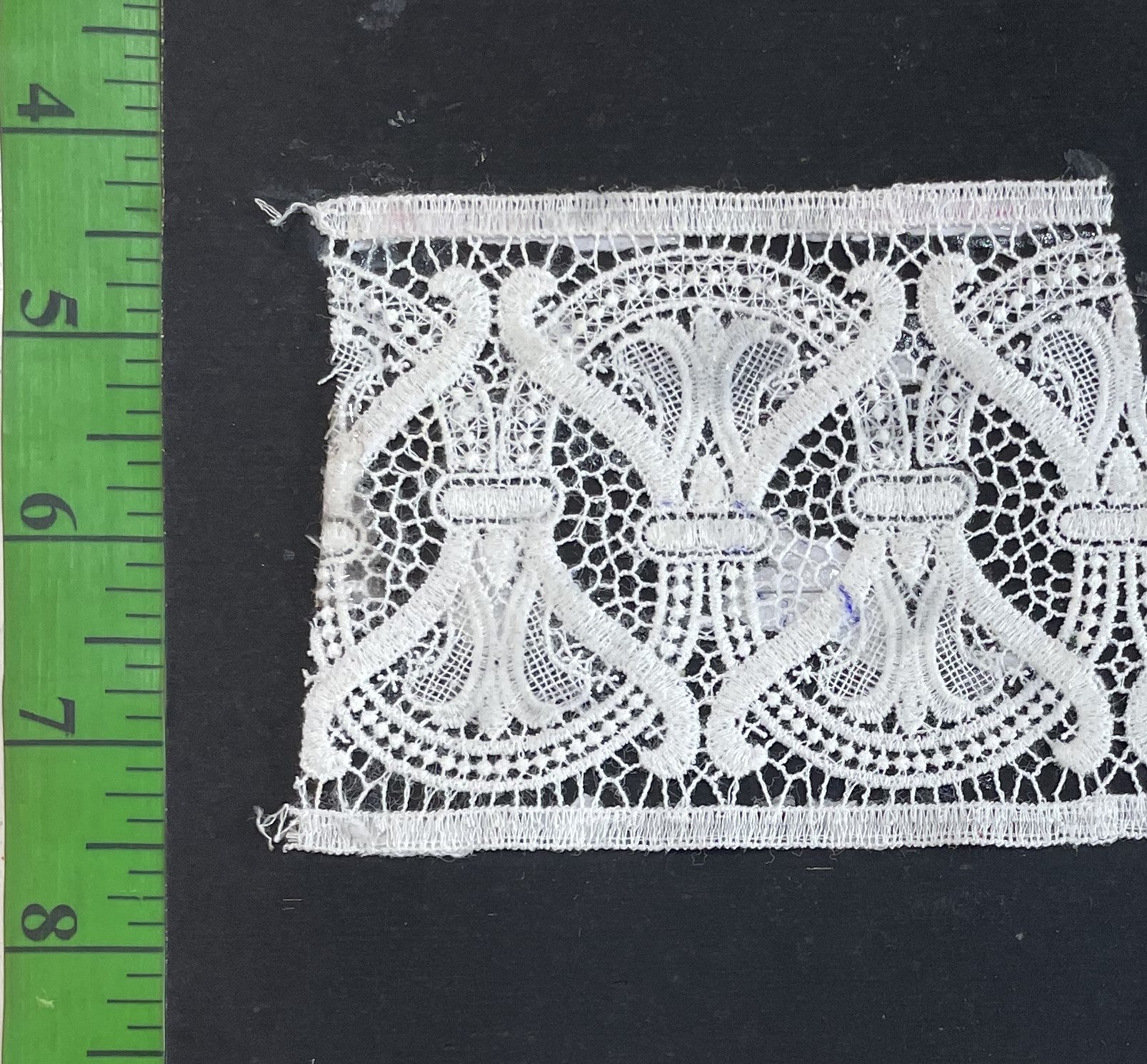 White Cotton Dyeable Chemical Lace (Sku: Ch-65)