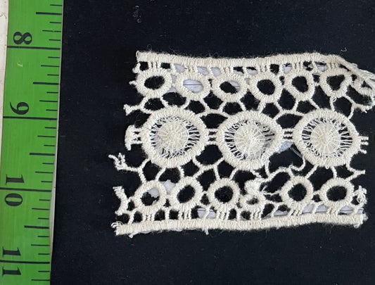 White Cotton Dyeable Chemical Lace (Sku: Ch-69)