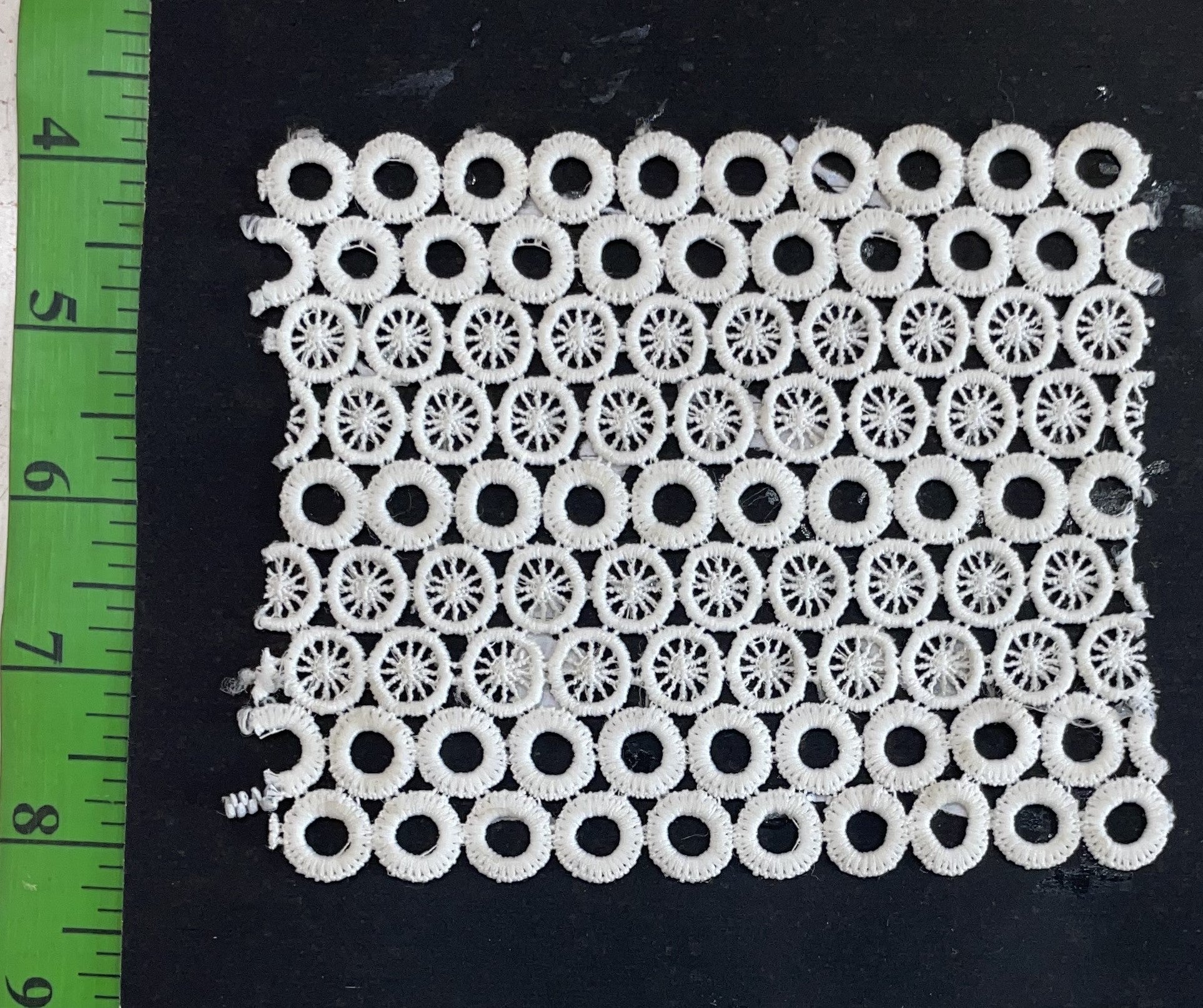 White Cotton Dyeable Chemical Lace (Sku: Ch-71)