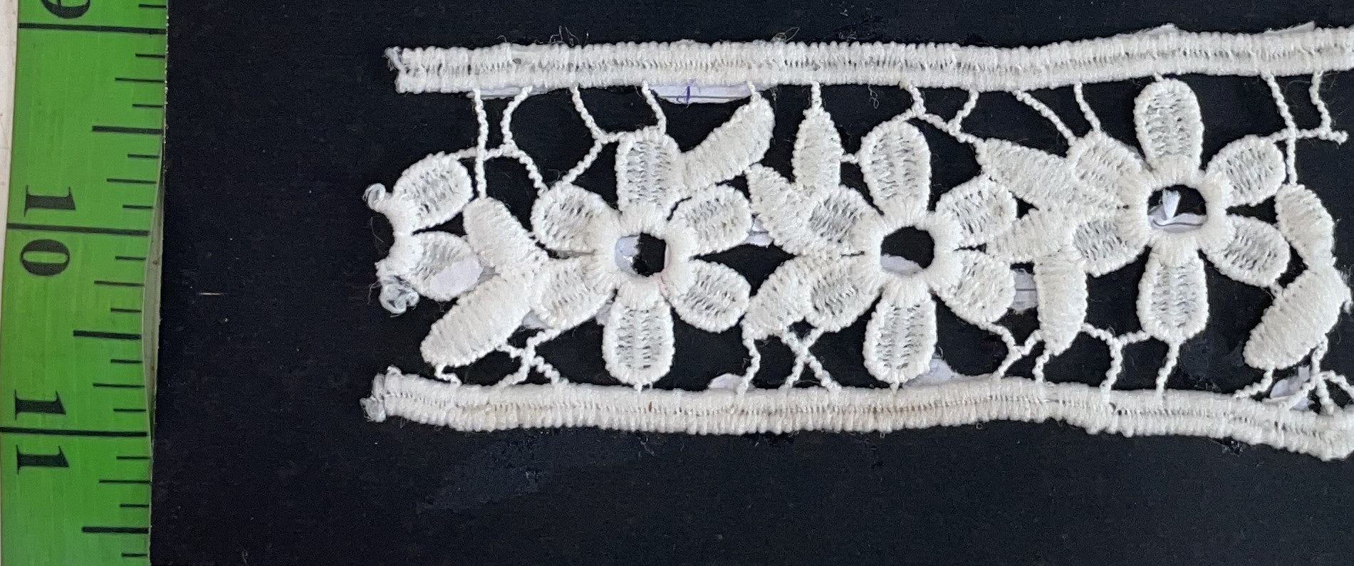 White Cotton Dyeable Chemical Lace (Sku: Ch-72)