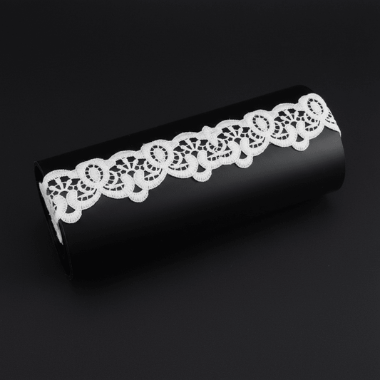 White Cotton Dyeable Chemical Lace (Width : 2 Inch & Sku: Ch-90)