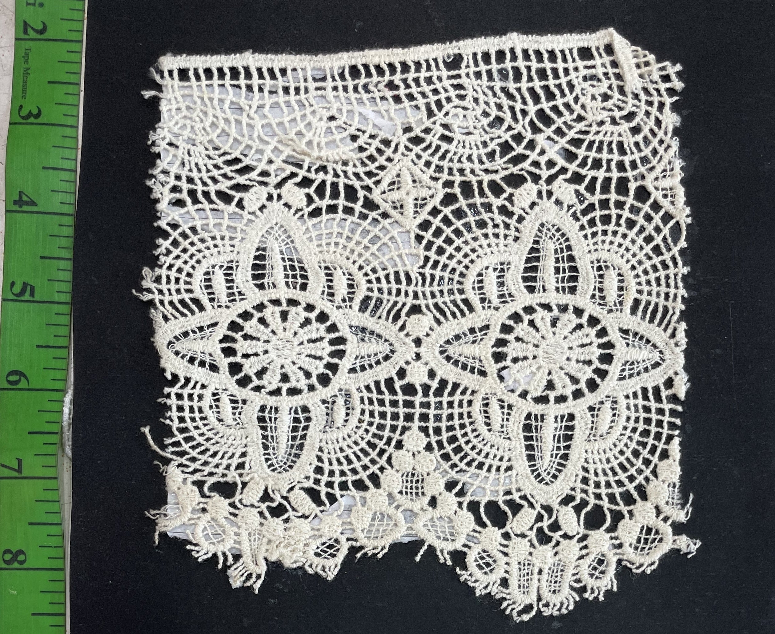 White Cotton Dyeable Chemical Lace (Sku: Ch-95)