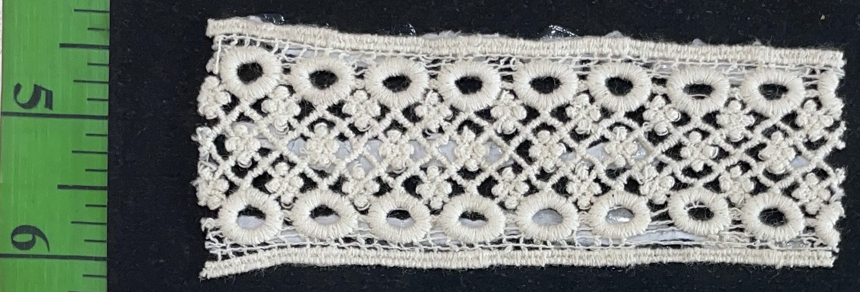 White Cotton Dyeable Chemical lace (Sku: Ch-98)