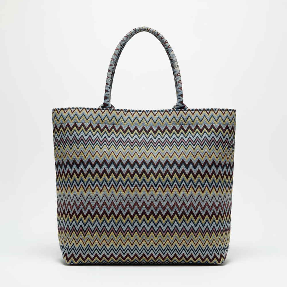 Multicolor Chevron Design Cotton Blend Jacquard (SKU: JDD-439)