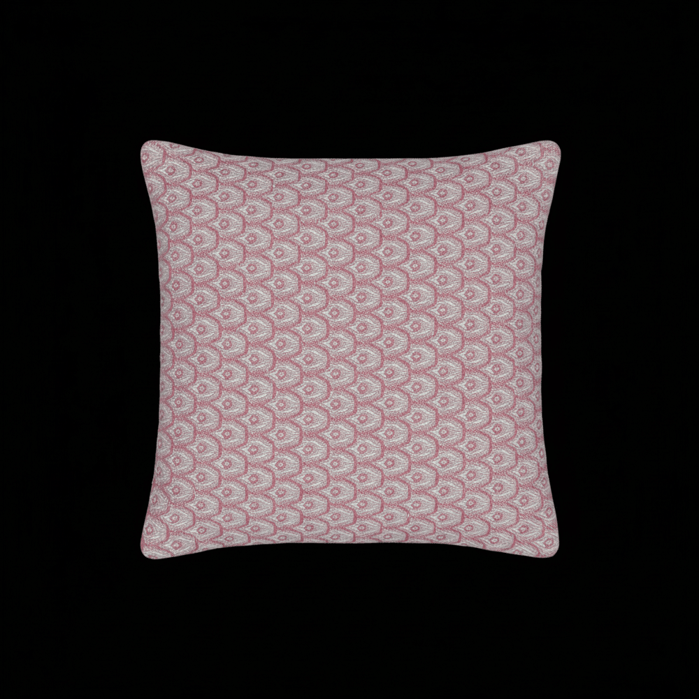 Pink Color Cushion Cover ( 12 Inch x 12 Inch )