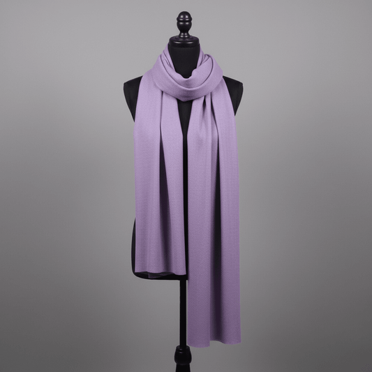 Wool Premium Quality Purple Stole