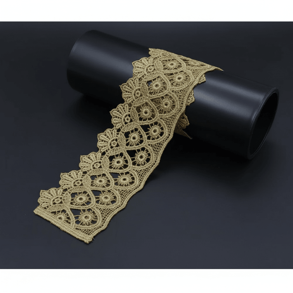 Golden Zari Lace Set of 5 Meter | SKU: Z-1