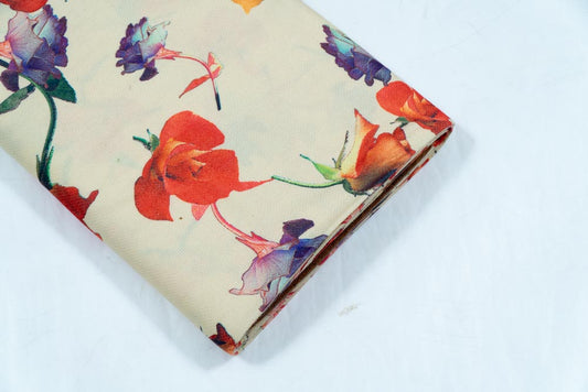Floral Spun Digital Print