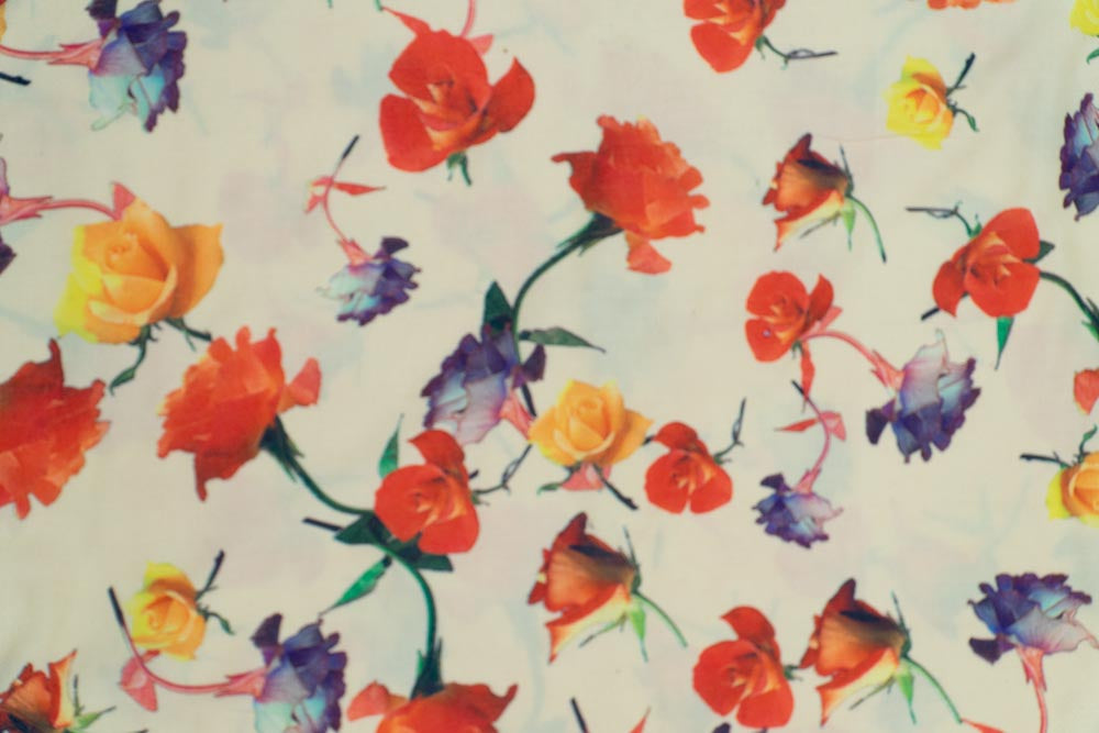 Floral Spun Digital Print