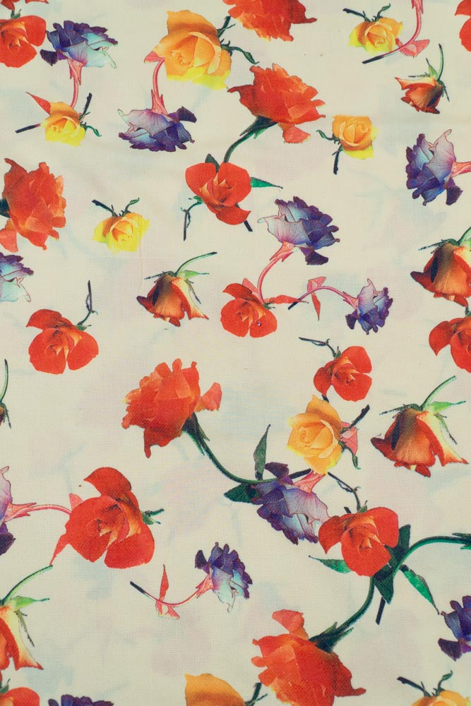 Floral Spun Digital Print